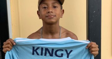 King of the world: Weipa soccer prodigy kicks Spanish goal