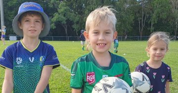 Cooktown junior soccer stars Roar during coaching clinic