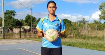 Weipa netball star shoots for state showdown