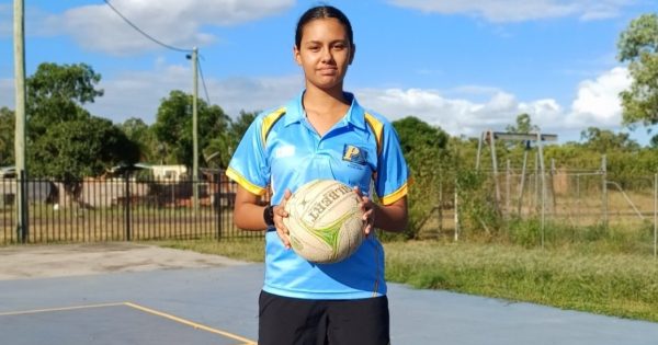 Weipa netball star shoots for state showdown