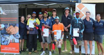 Proud Wujal Wujal construction graduates celebrate new skills