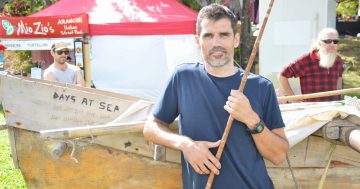 Outback Mike regales festival crowd with survival stories