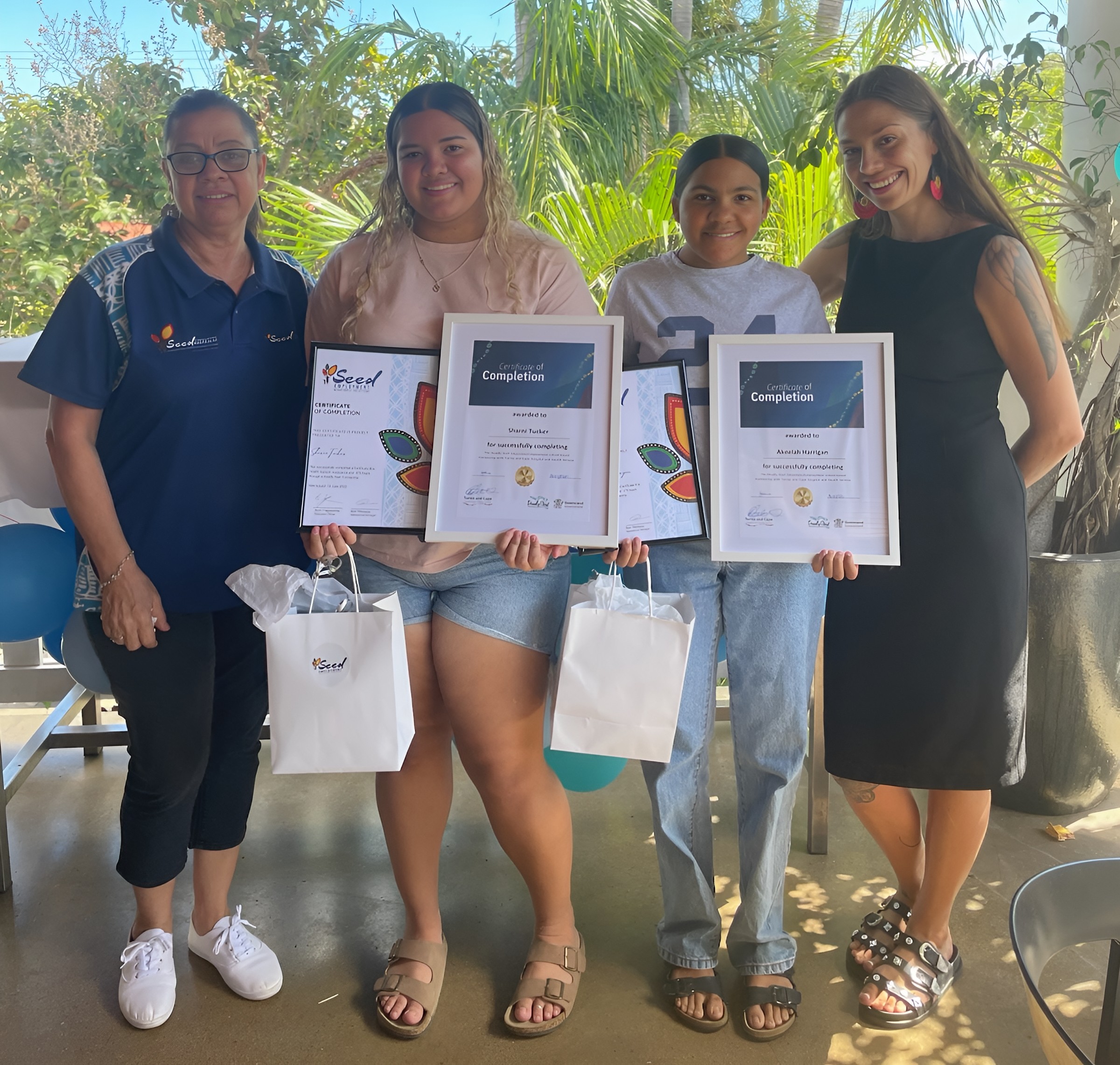 Deadly Start school-based traineeship graduation Cooktown