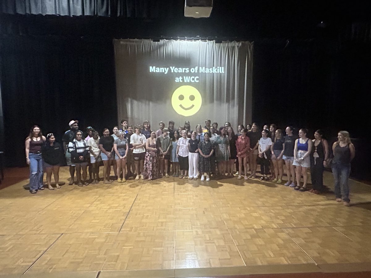 Mrs Maskill retirement celebration