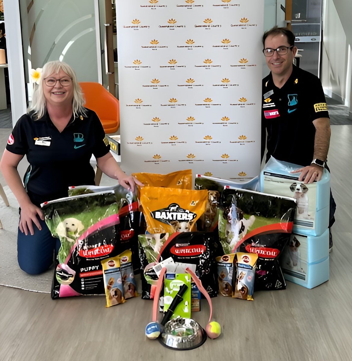 Weipa bank Take Your Dog to Work Day