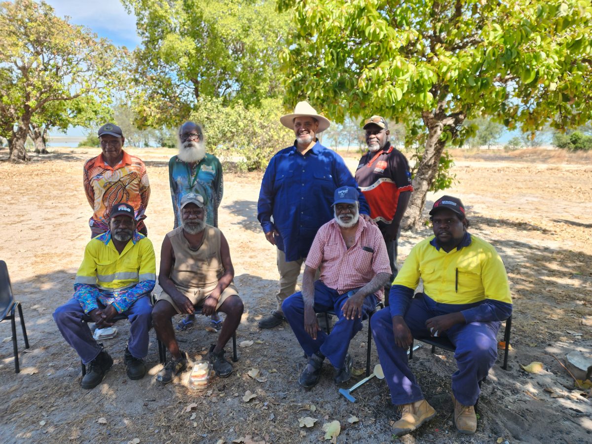 Big Pups Pormpuraaw yarning session