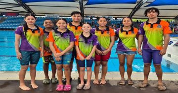 Cooktown swimmers overcome coachless preparation for FNQ short course showdown
