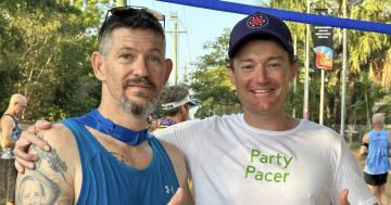 Pair prepare to go back to 80s ahead of Cairns fundraising run