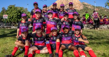 Weipa's Suns shine bright at Townsville carnival