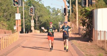 Collins, Tuckwood set off on 830km 'fun'-draising marathon