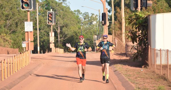 Collins, Tuckwood set off on 830km 'fun'-draising marathon