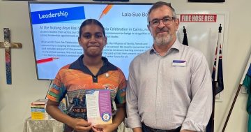 Young Indigenous leader Lala-Sue honoured in Weipa