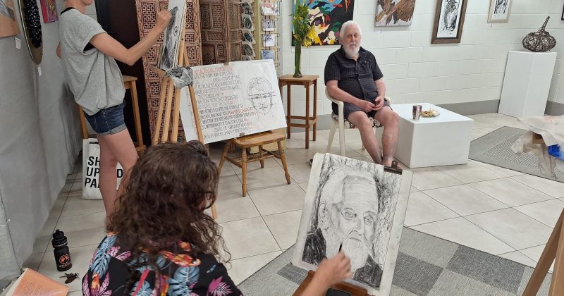 Artists ready to showcase face of Cooktown for Archies
