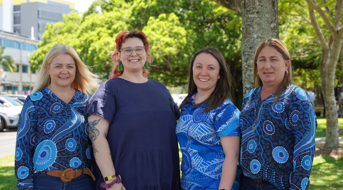Four Cape York Kidney Care team members.