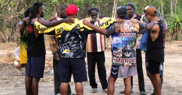 Apunipima camps provide cultural safe space for men to reflect, connect on Country