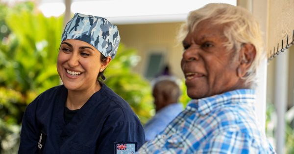 Air Force sits down to chat about Indigenous health program in FNQ
