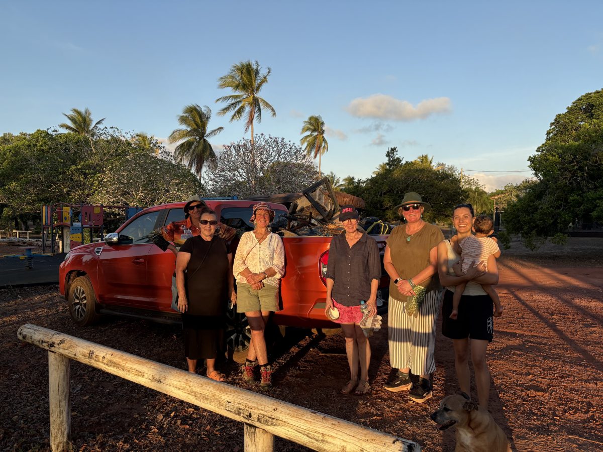 Seisia beach clean-up