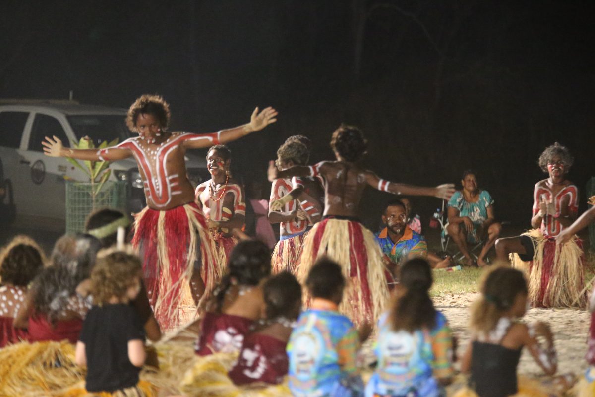 junior Kawadji Wiimpa dancers