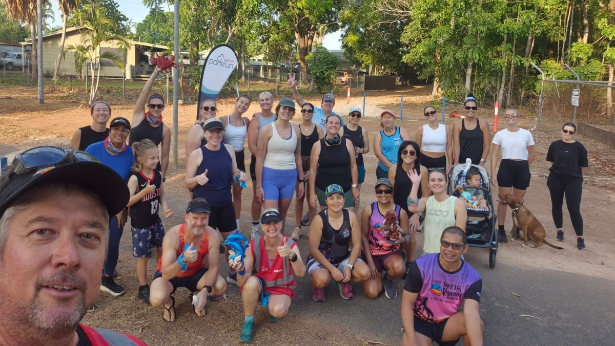 Parkrun participants.