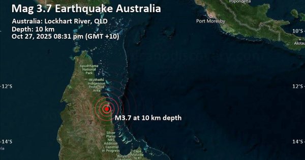 Lockhart River residents shaken by earthquake