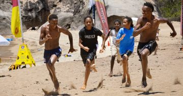 Identical island twins double up in Cowboys beach drills