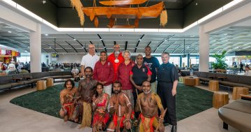 TI artist’s majestic work unveiled at Cairns Airport
