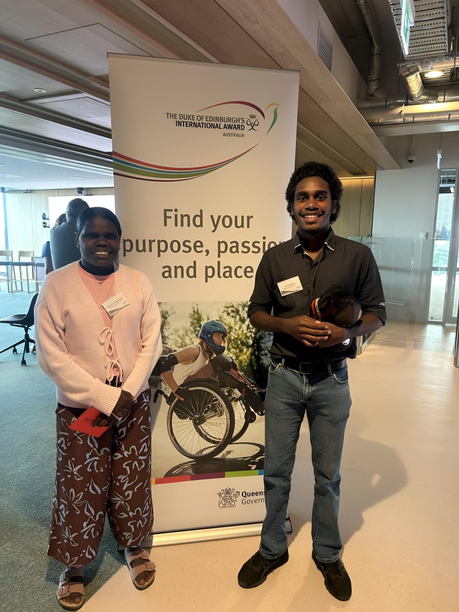 Chantelle Walmbeng and Troy Hudson