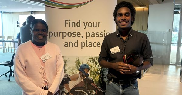 Stage fright no match for Aurukun, Napranum youth leaders