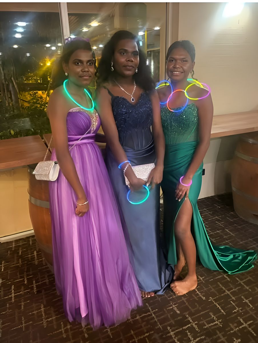 Noreena Motton, Deltina Wapau and Katisha Gordon 