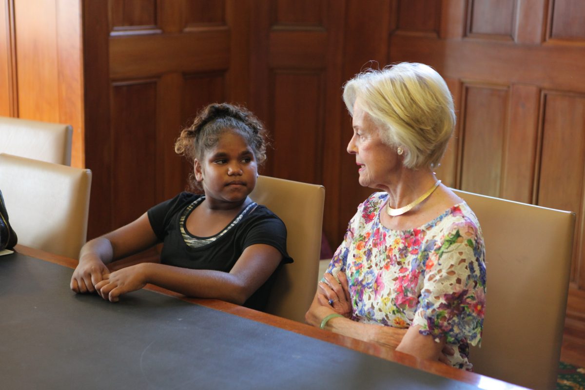 Mawella Warradoo and Dame Quentin Bryce