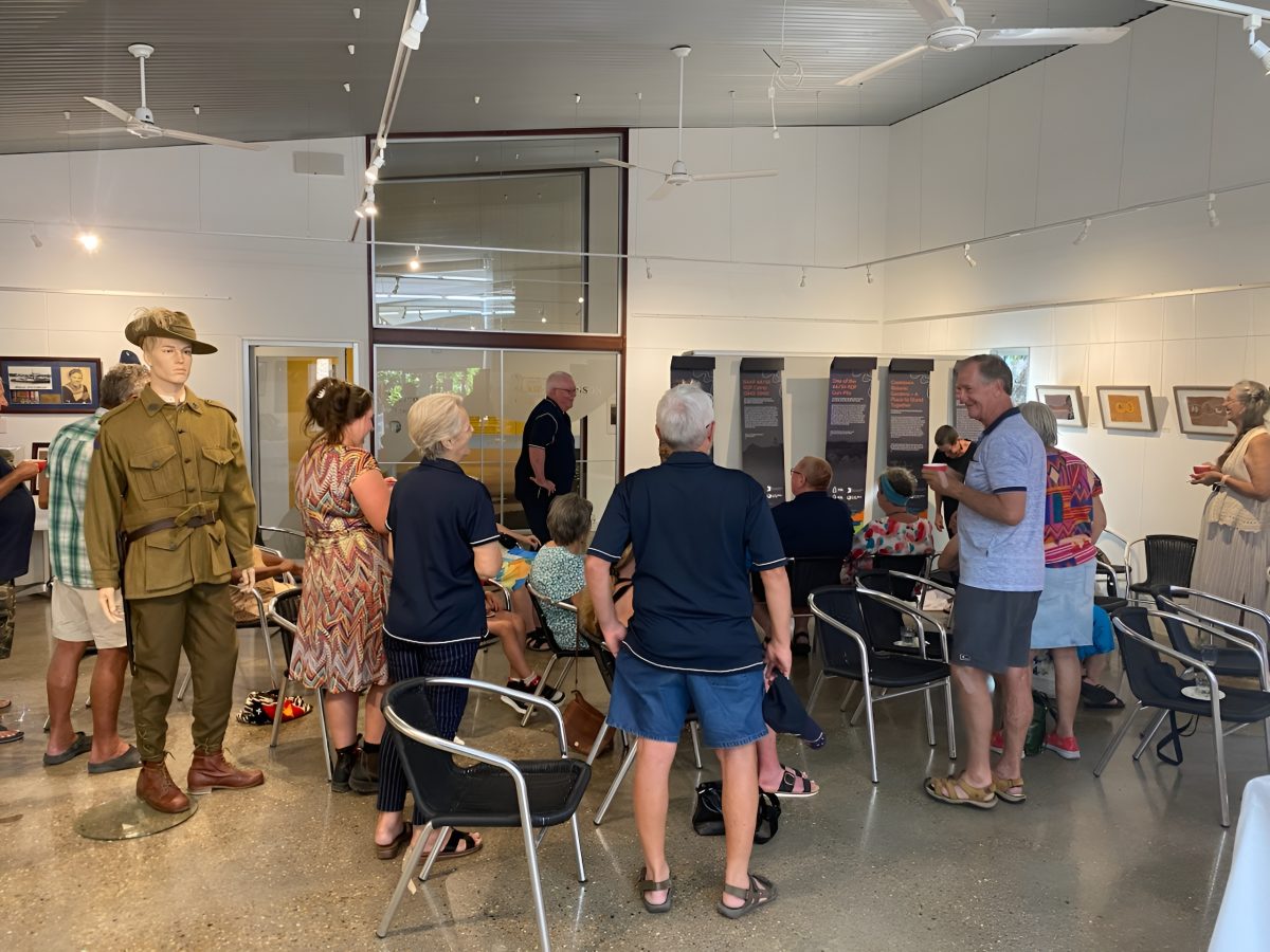 Remembrance Day exhibition opening