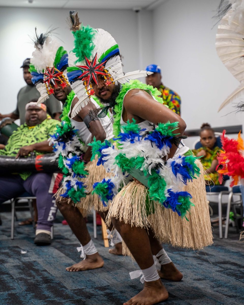 Dancers at the Torres Strait Island Regional Council workshops