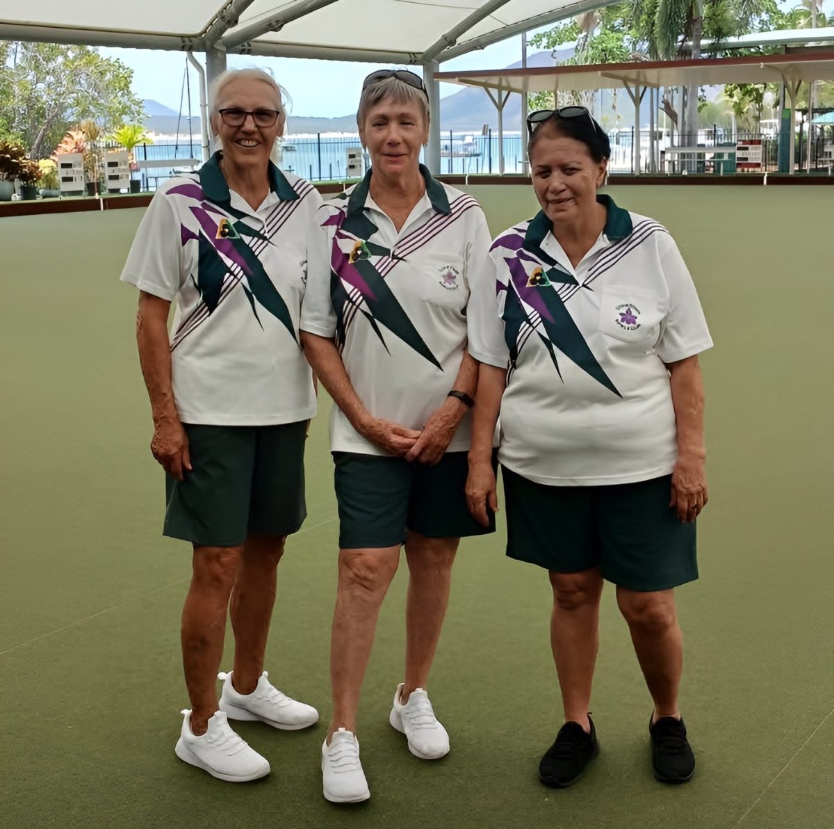 Women's Triples winners
