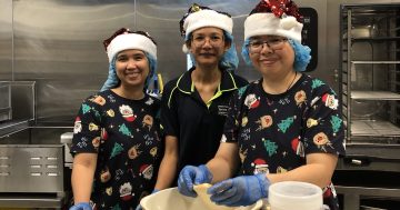 TCHHS cooks up a Christmas treat for patients, staff