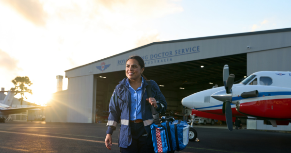 Weipa digs deep to keep doctors flying high