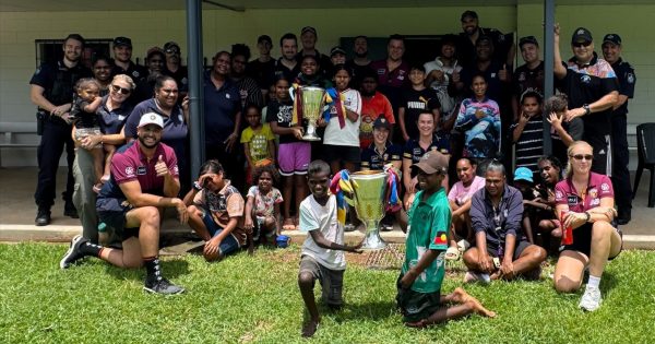 AFL Premiership Cup tour keeps remote dreams alive