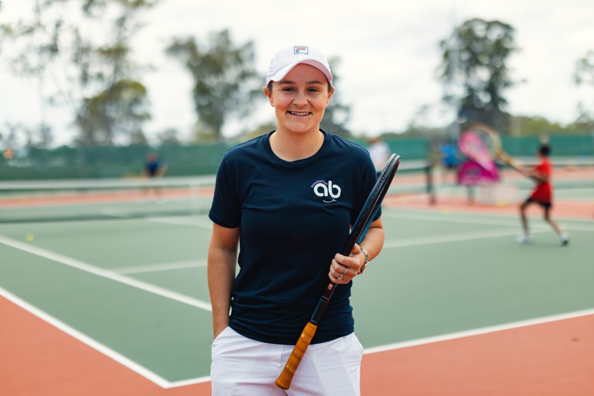 Former tennis star Ash Barty.