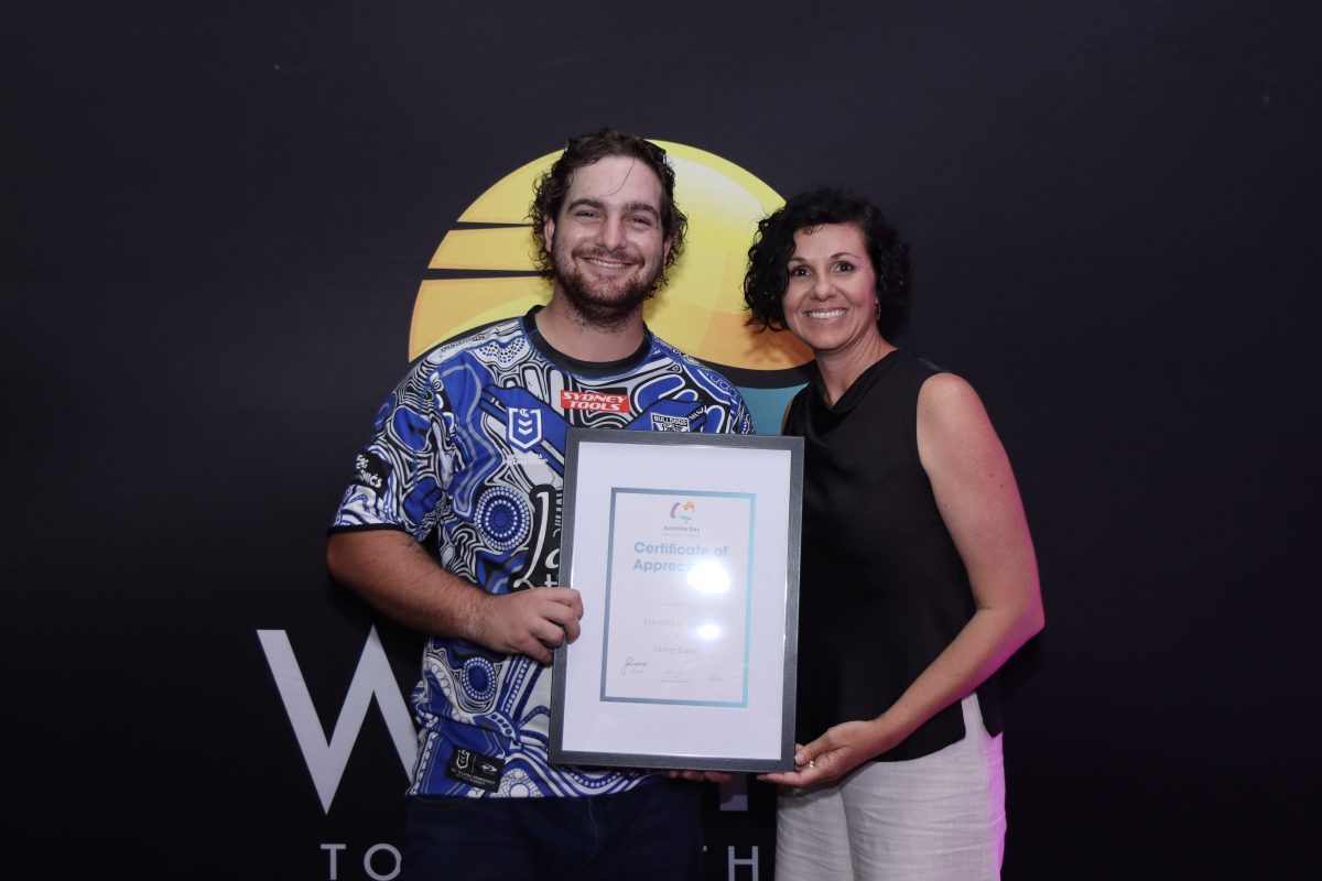 Frenchy Maujean dedication award