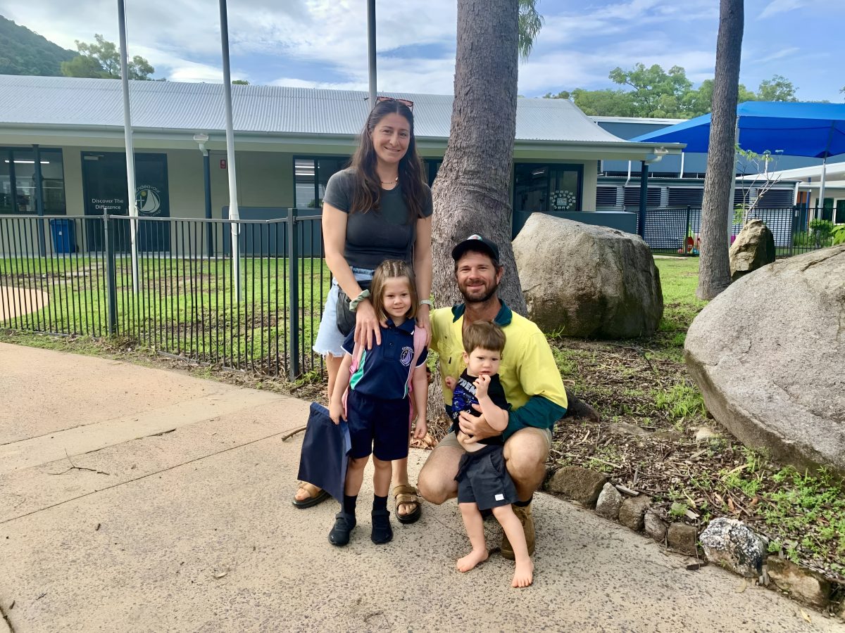 Alice Moreau, and Inès, Léon and Lui Mara