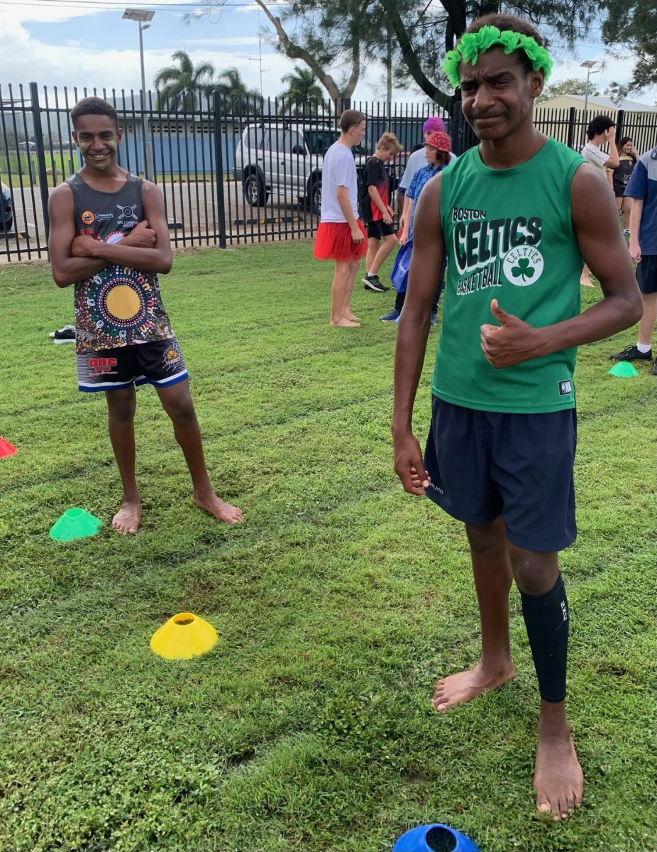 NRL Cowboys House boarders Jacob and William Mareko.
