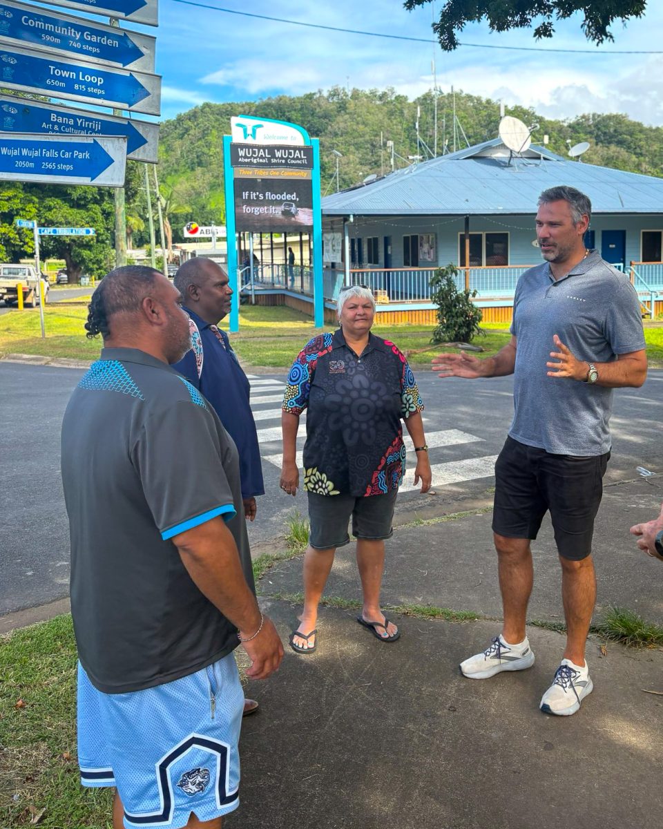 Matt Smith and Wujal Wujal Elders