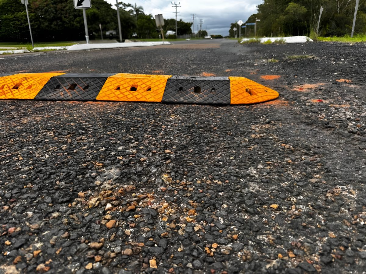 Ida Street speed bump