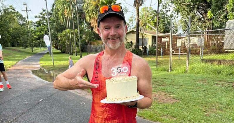 Dawson showcases love for running at Valentine's Day parkrun