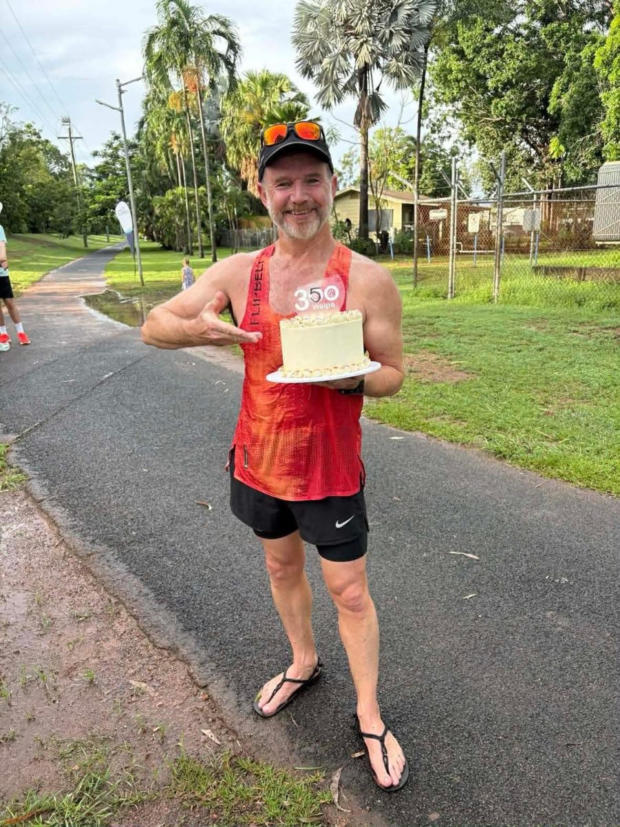 Ross Dawson 350th parkrun