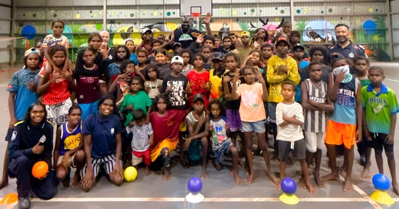 NBA star inspires Aurukun youth to shoot for the top