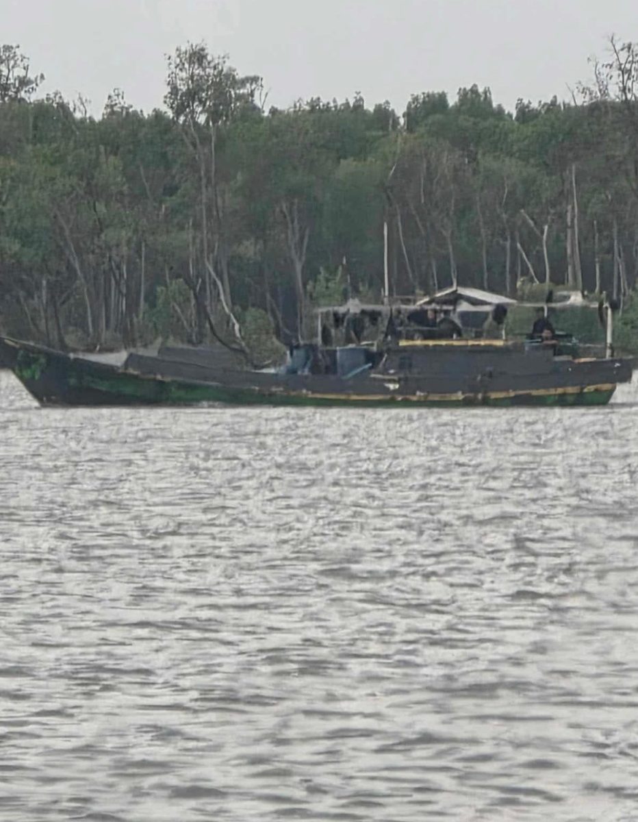 Vessel sighted at Jackey Jackey Creek in February 2026